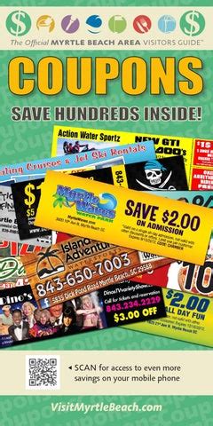 Myrtle Beach Coupon Savings Over 7,000 in coupon savings in the 2023 book MYRTLE BEACH COUPON SAVINGS Money saving coupon book ORDER YOUR. . Myrtle beach coupon book 2023
